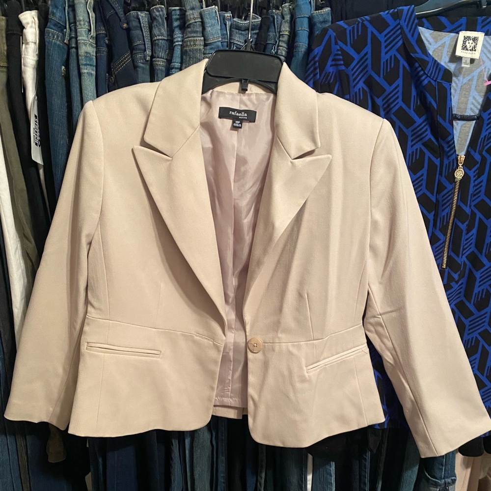 Rafaella Cream Blazer